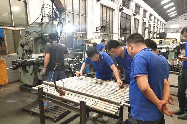 北京逸凡机器人研发与应用有限公司每周对各个工序进行质量监督检验的现场。